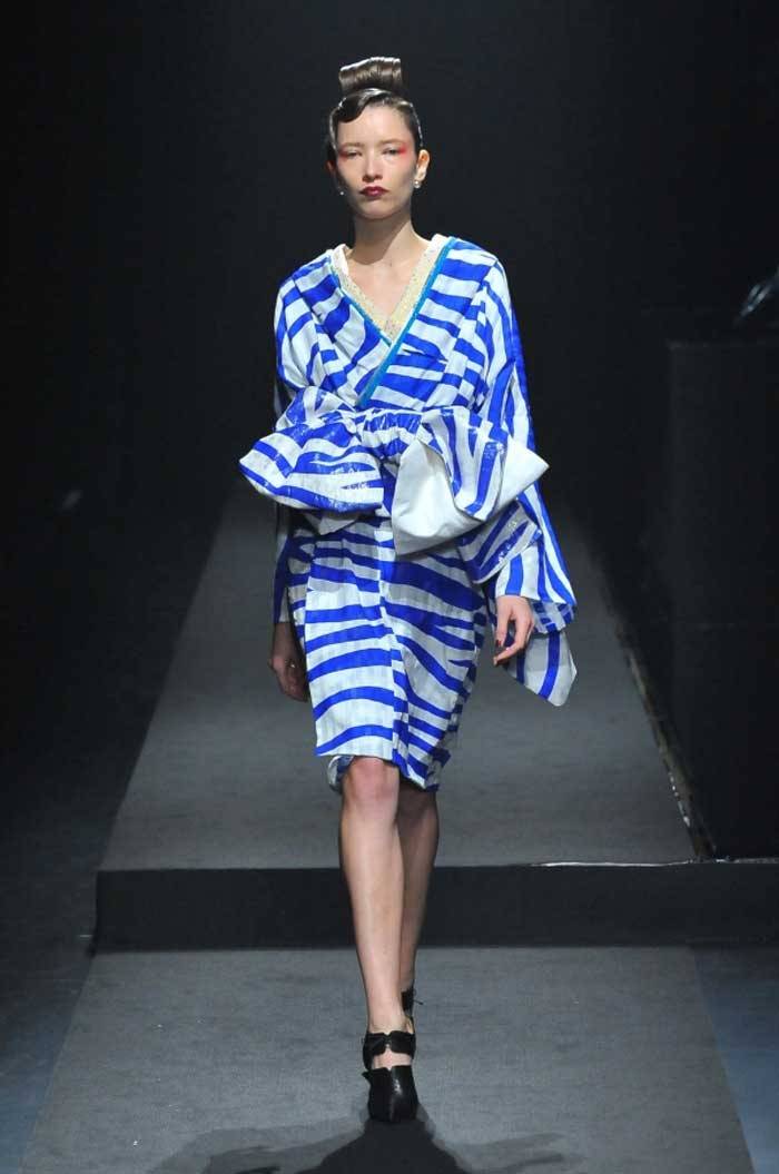 It's raining kimonos in Tokyo at Amazon Fashion Week Tokyo