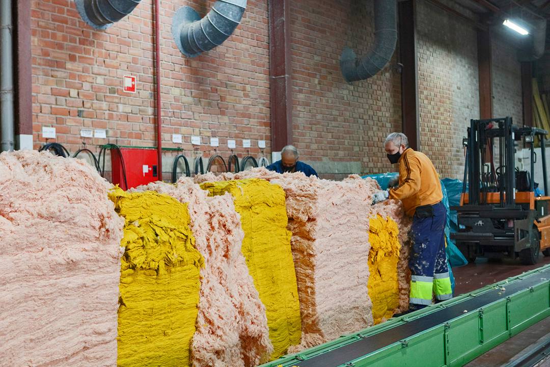 Proceso de fabricación de los hilos sostenibles Ecolife de Belda Llorens.