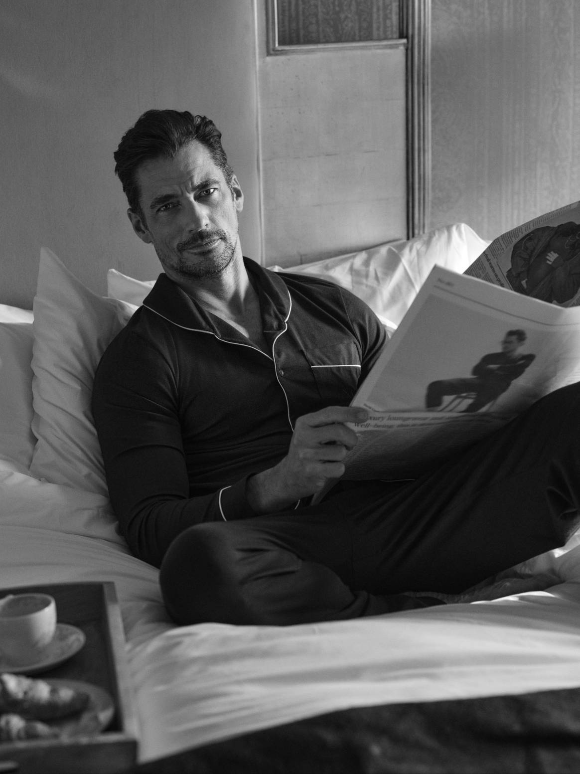 Hackett x David Gandy Wellwear - lounge and sleepwear collection