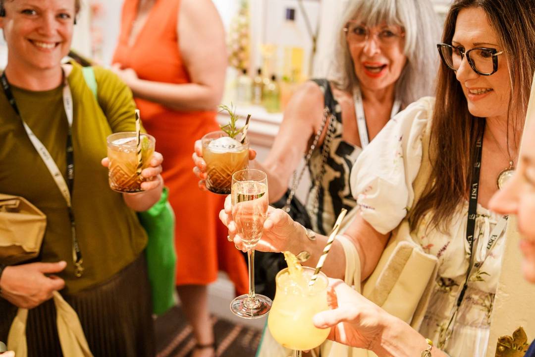 Attendees at Wonderland trade show.