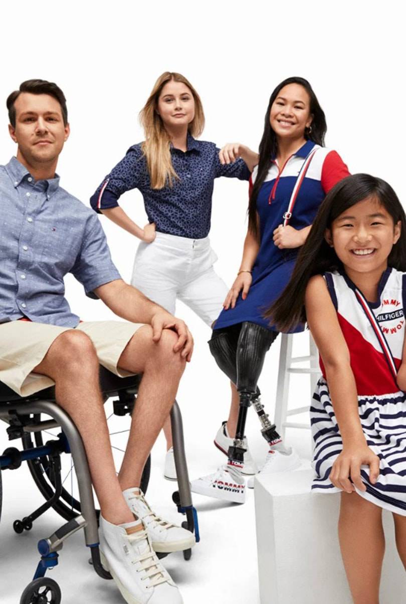 Die adaptive Kollektion von Tommy Hilfiger. Bild:  Tommy Hilfiger