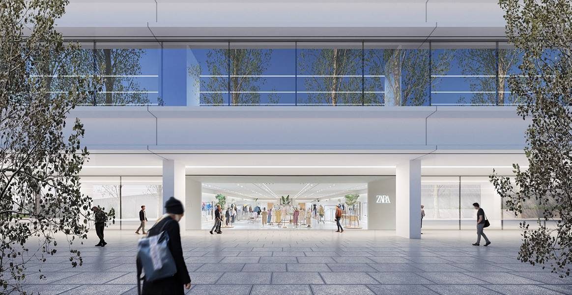 Photo Credits: Proyecto del nuevo edificio de Zara en la sede central de Inditex en Arteixo, La Coruña (España). Inditex.
