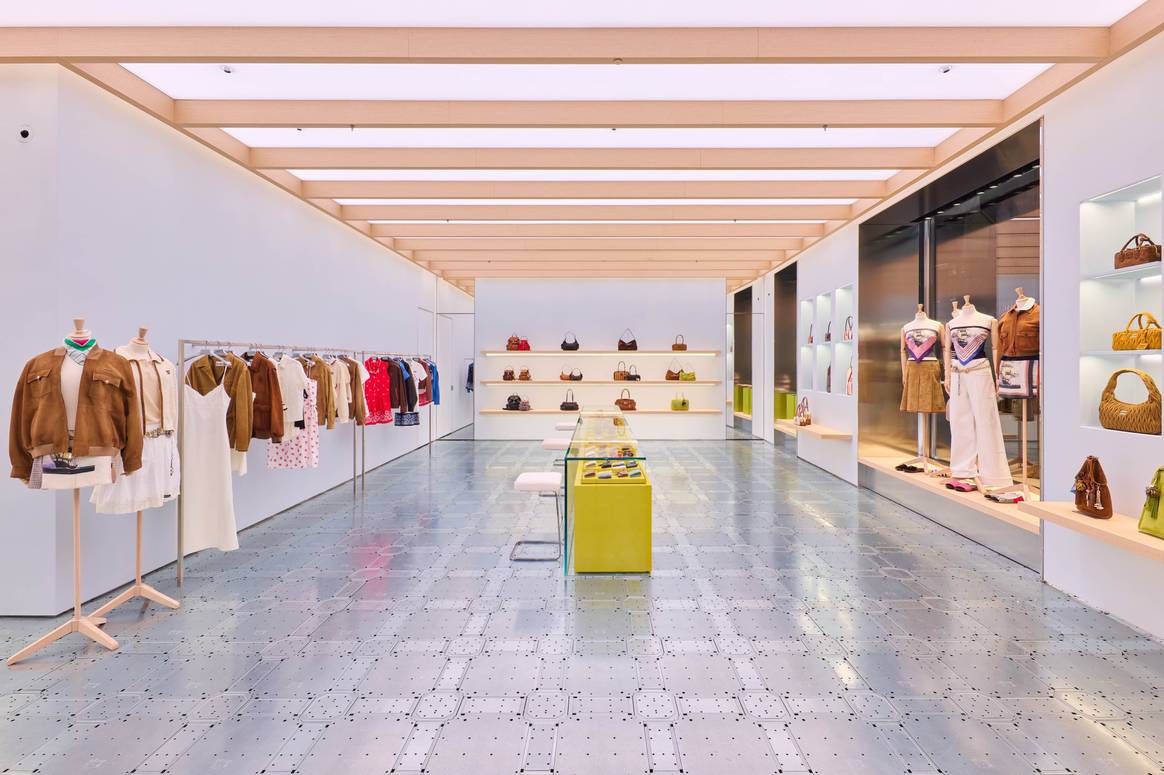 Miu Miu flagship on New Bond Street, London
