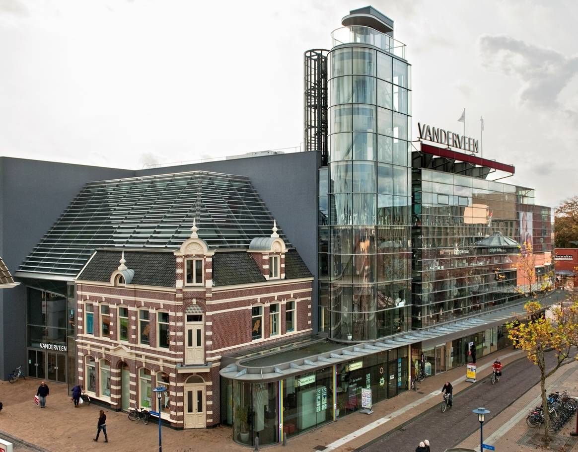 Warenhuis Vanderveen in Assen. Beeld via Vanderveen.