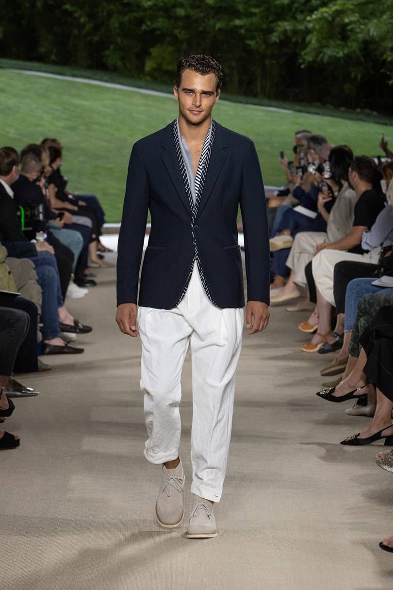 Mfw: per Armani ritorno alle origini
