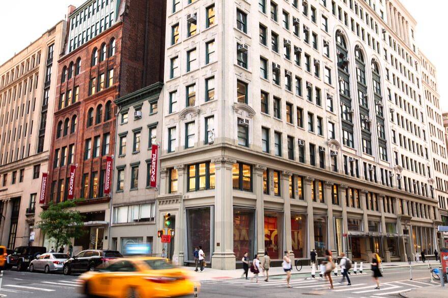 Parsons building in New York City