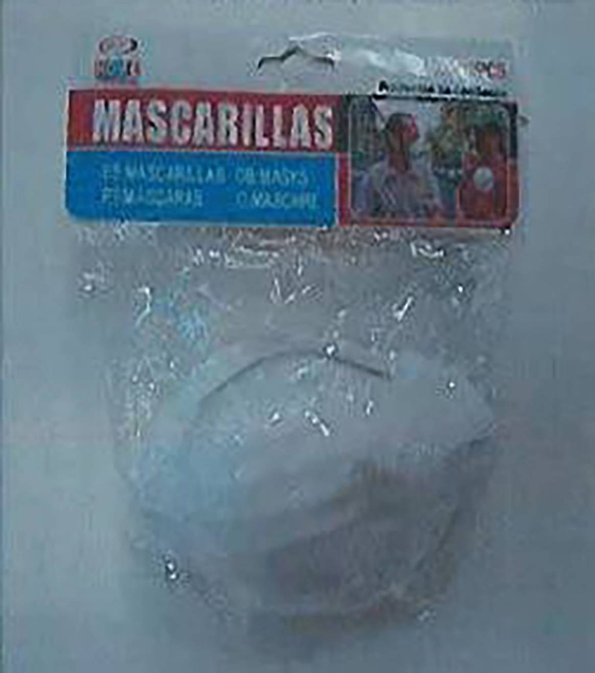 Sujetas con grapas y falsificadas: más de 100 mascarillas que no hay que utilizar