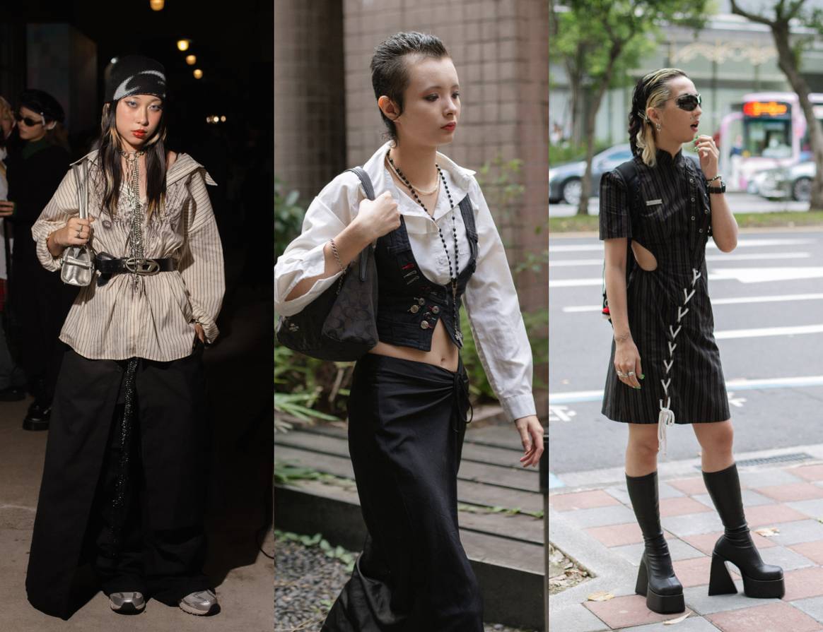 Taipei Fashion Week SS25 street style trends.