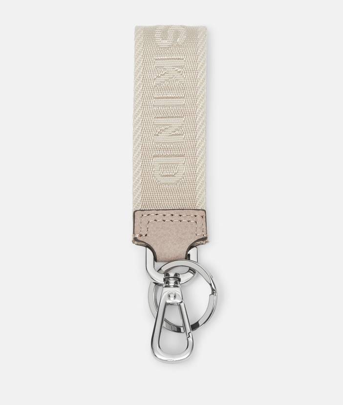 Schlüsselanhänger mit Logo-Schriftzug - Beige | liebeskind berlin