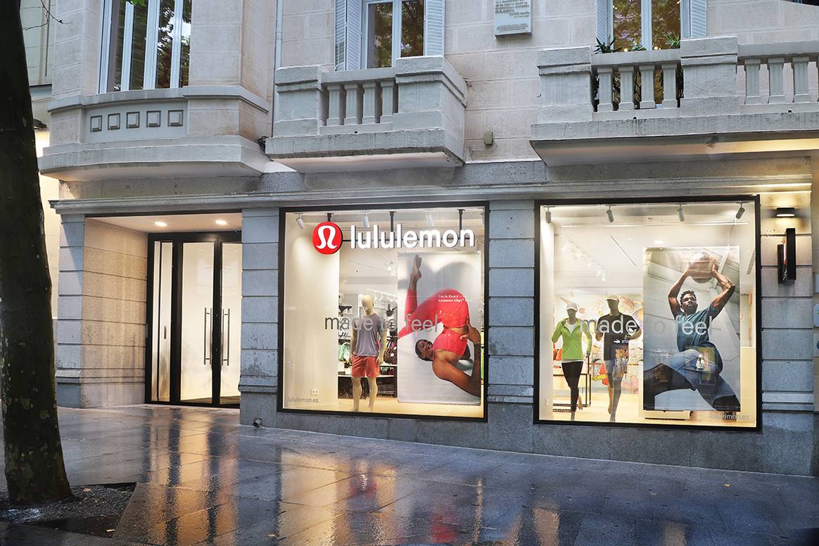 Photo Credits: Nueva tienda de Lululemon en el número 40 de la calle de Serrano de Madrid. Fotografía de cortesía.