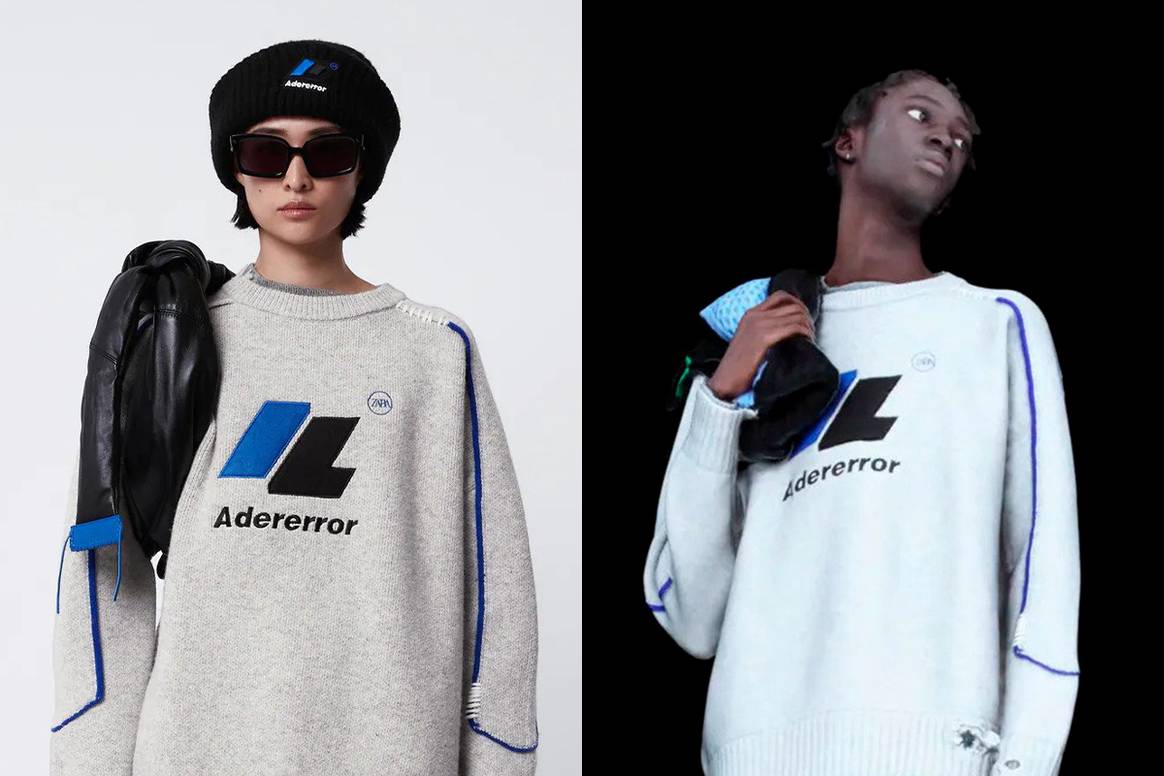 Imagen: Zara, colección física y digital “Ader Error x Zara”. Zara, página oficial.