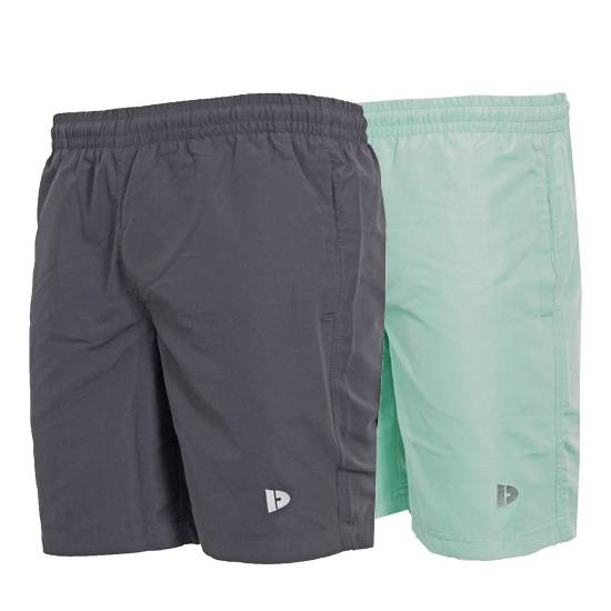 Heren - 2-Pack - Korte sportbroek Ian | Donnay