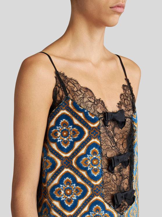 Jacquard Lingerie-kleid | Etro