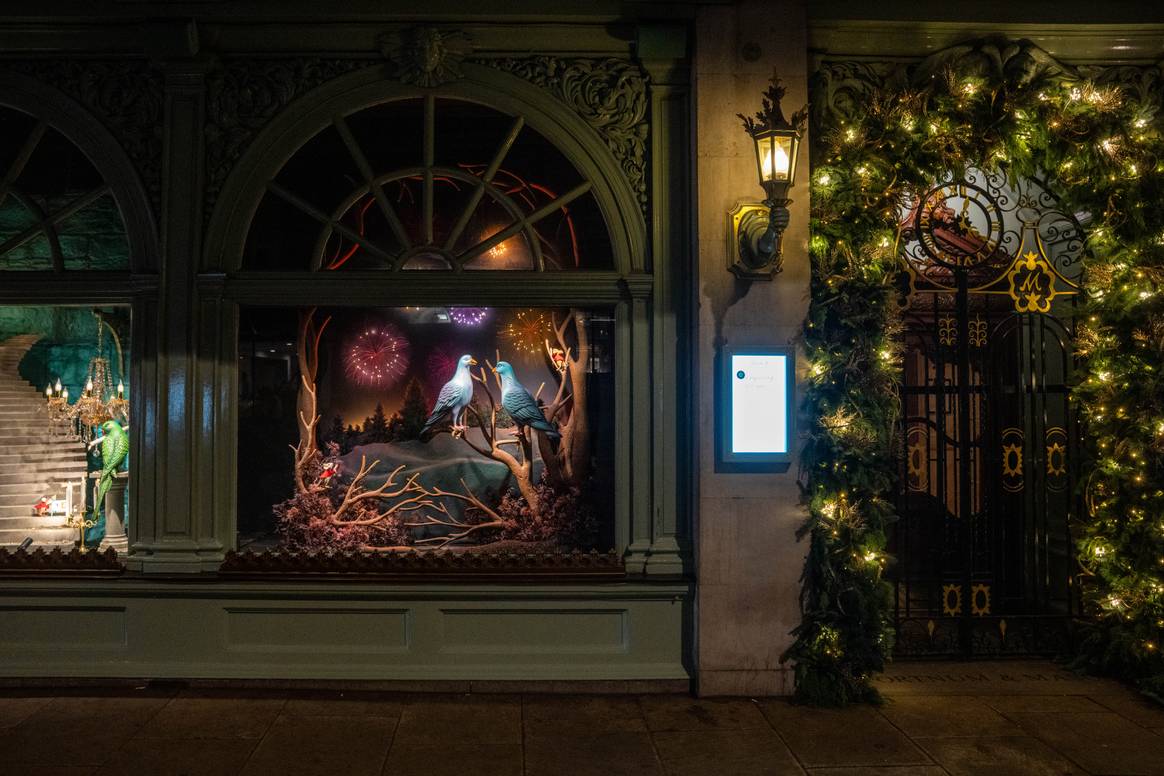 Fortnum & Mason Christmas windows