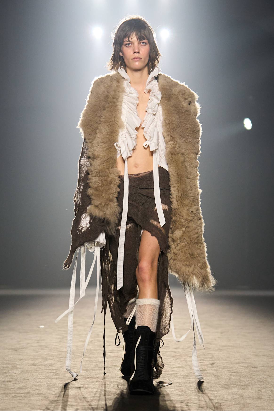 Ann Demeulemeester Fall Winter 2025, Ready to Wear.