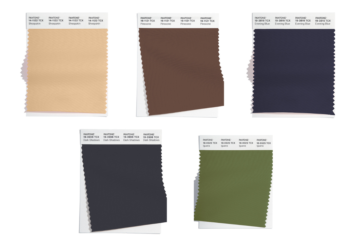 Pantone LFW autumn/winter 2024/2025 - classic colours