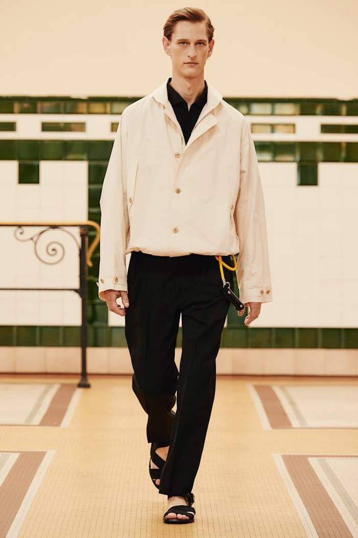 Unfitted garments ruled the runways at Valentino, Balenciaga, and Lemaire