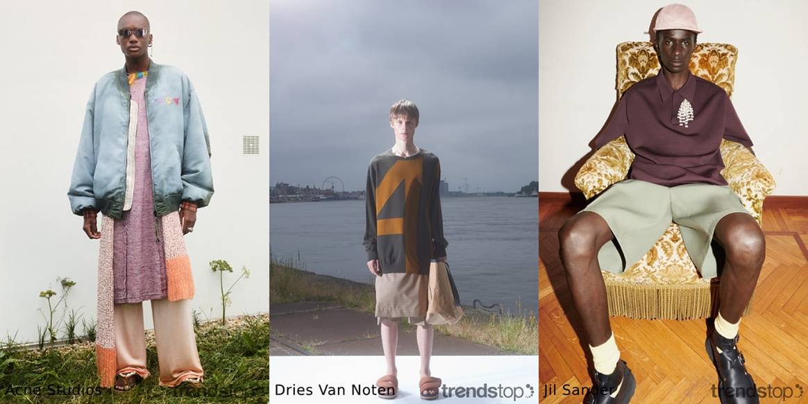 3 Must-have Farbtrends der Männermode Frühjahr/Sommer 2022