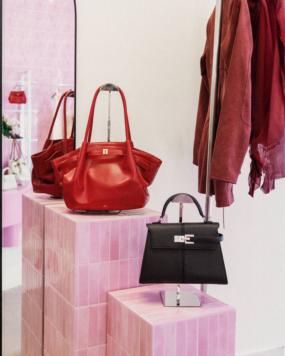 Interior of JW PEI debut pop-up in NYC