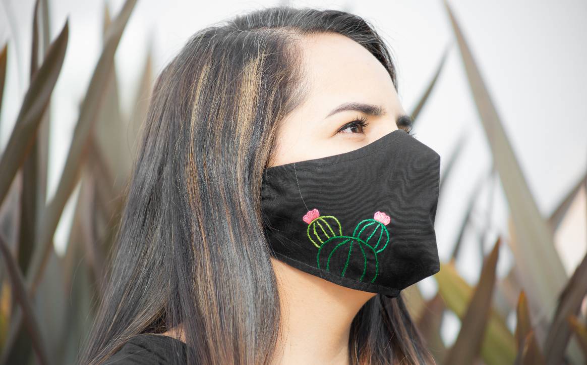 Con estos cubrebocas buscan reactivar la economía de zonas vulnerables de Chiapas