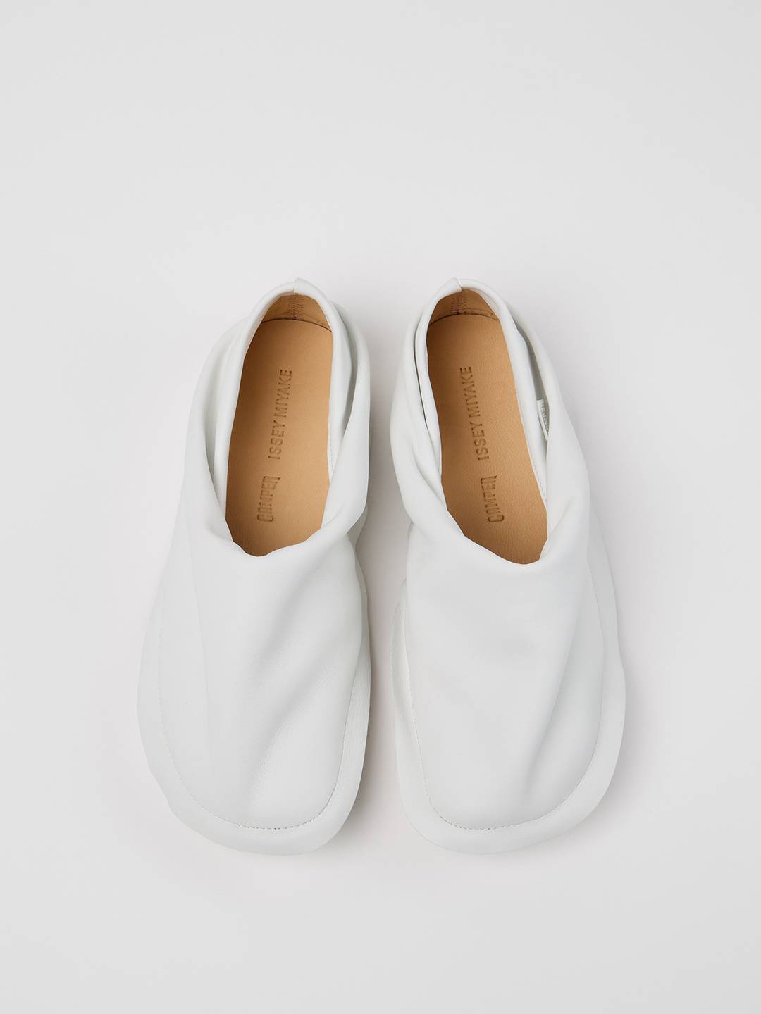 Camper x Issey Miyake capsule collection.