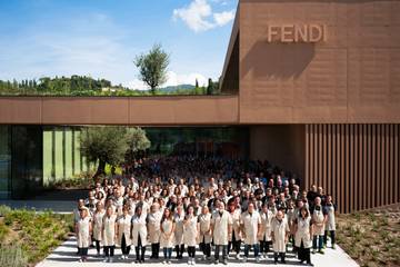 Fendi houdt modeshow bij Pitti Uomo