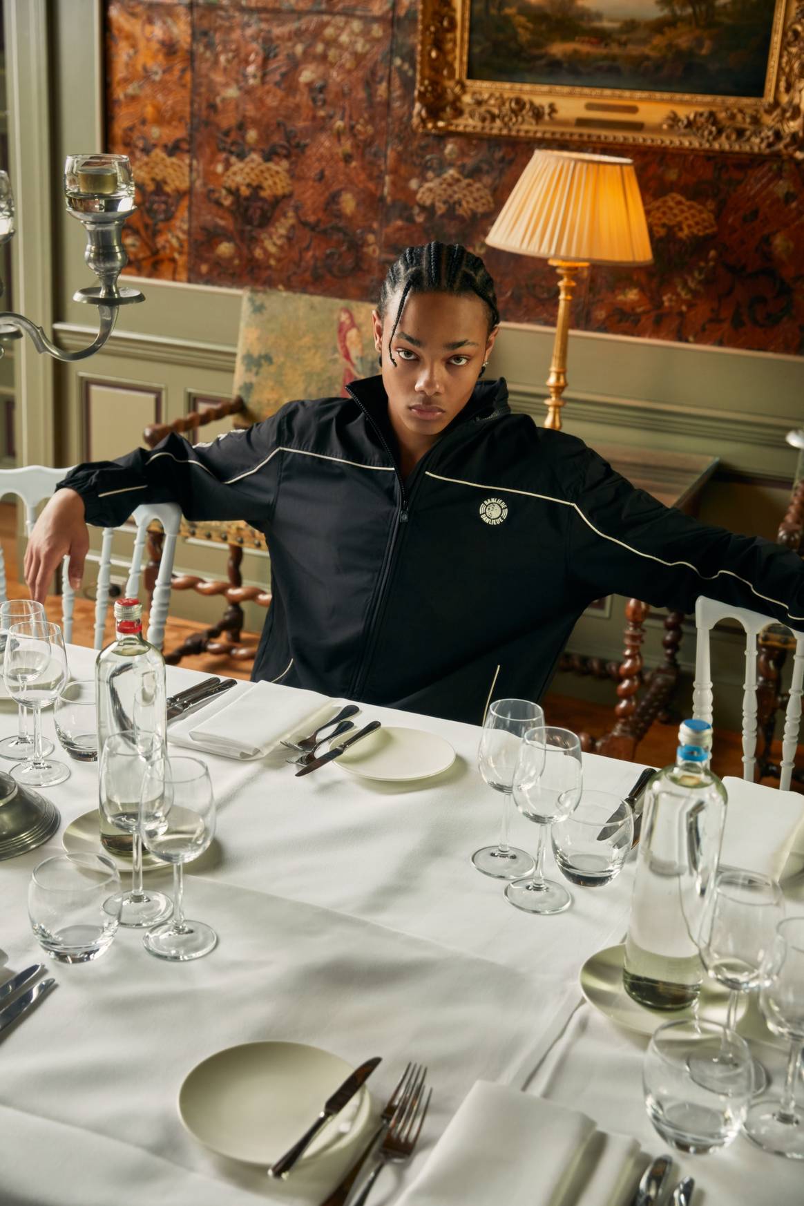Luxury Grime, the FW21 campaign of Clan de Banlieue shot at Slot Zeist. Picture: Clan de Banlieue