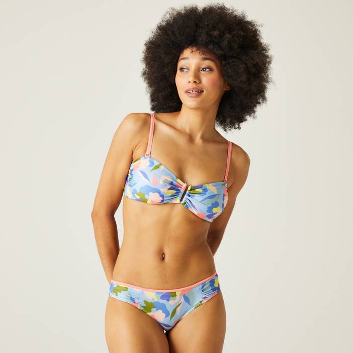 Womens Aceana III Bikini Top Abstract Floral Print | Regatta