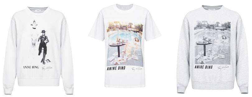ANINE BING drops second Terry O'Neill Collaboration