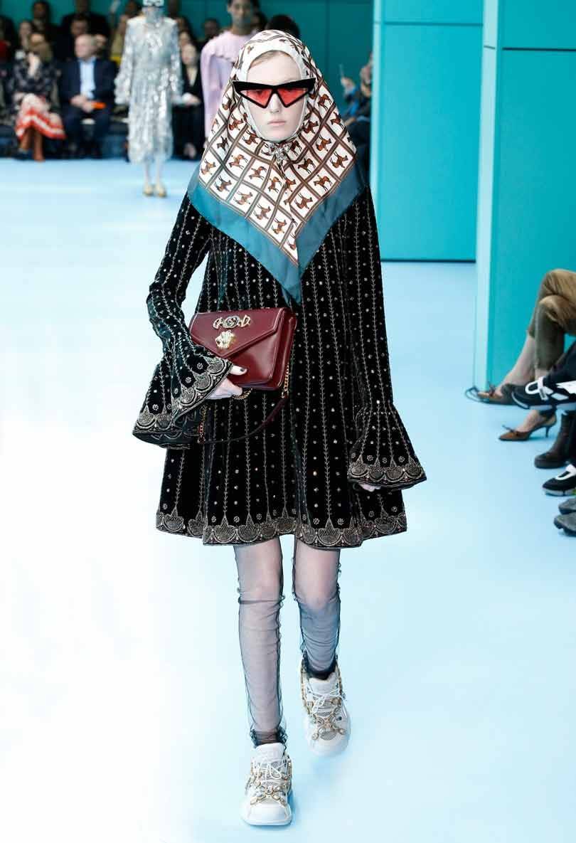 El universo "Cyborg" de Gucci impacta en Milán