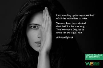 #UnitedByHalf: Benetton launches gender equality campaign in India