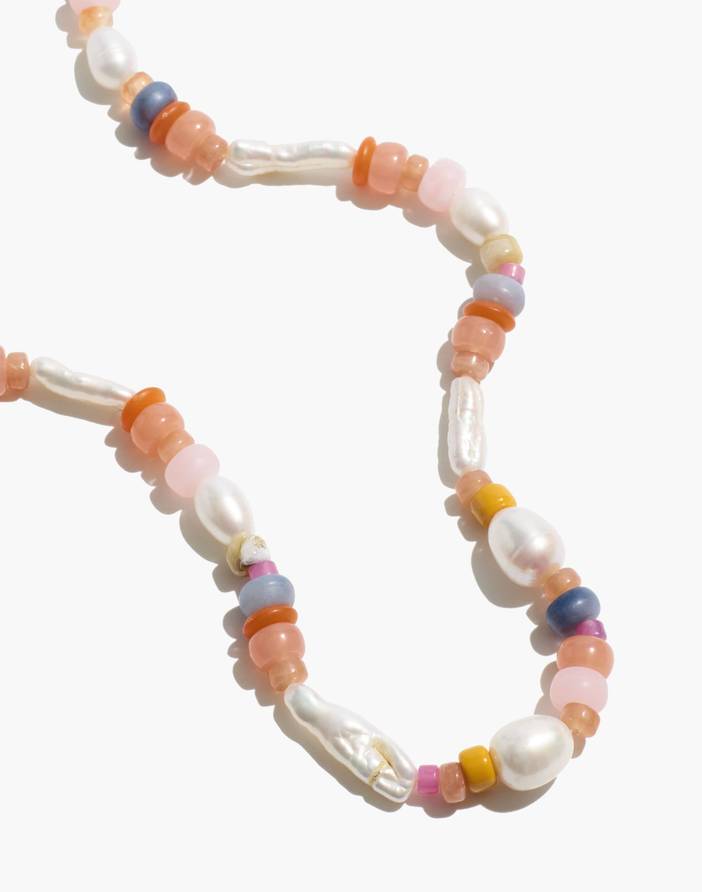 Mixed Beaded Choker Necklace | Madewell