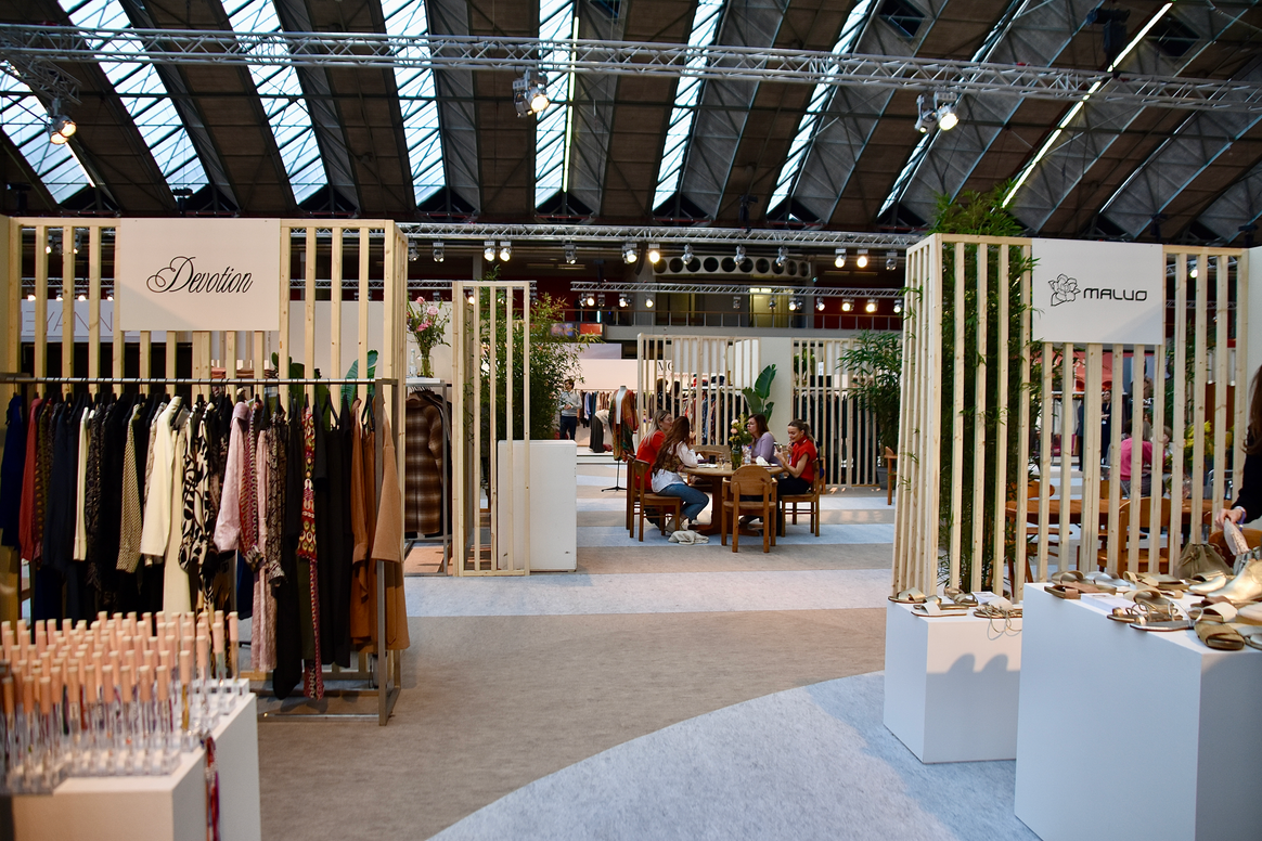 Een kijkje in de ‘Fashion Gallery’.Credits: FashionUnited / Alicia Reyes Sarmiento