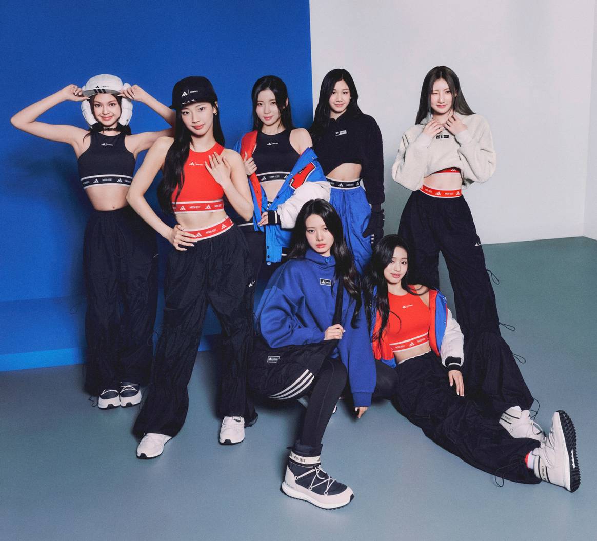 K-Pop-Gruppe Babymonster wirbt für 'Adidas x Moon Boot'