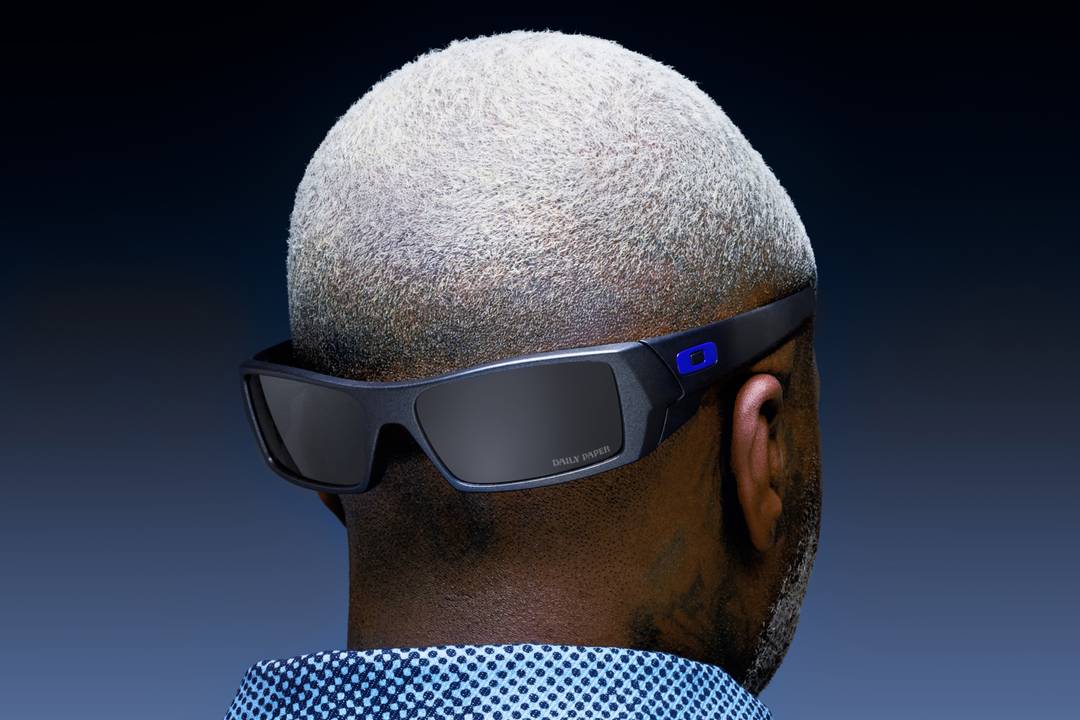 Djibril Cissé voor Daily Paper x Oakley