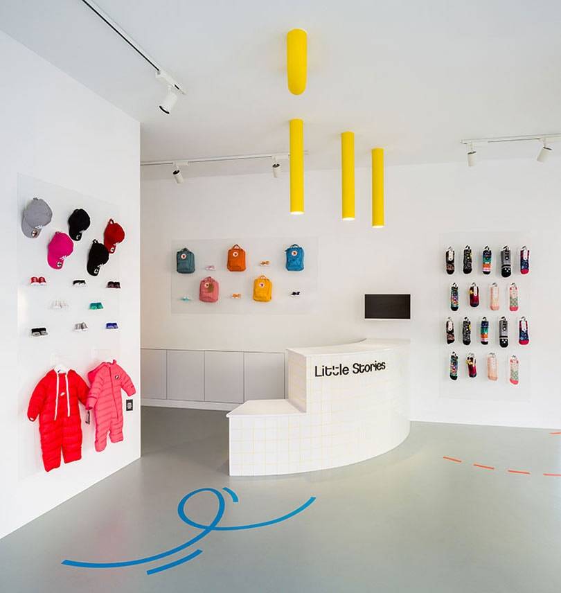 Bold colors for the little ones: Little Stories shoe