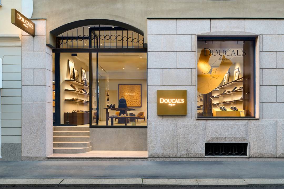Il flagship Doucal's a Milano