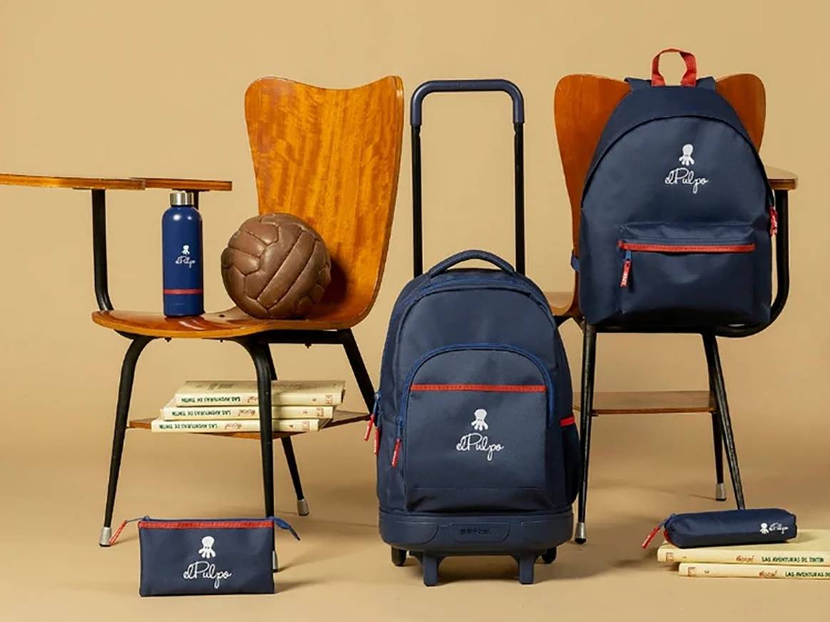 Colección para “la vuelta al cole” de El Pulpo diseñada junto a Safta.