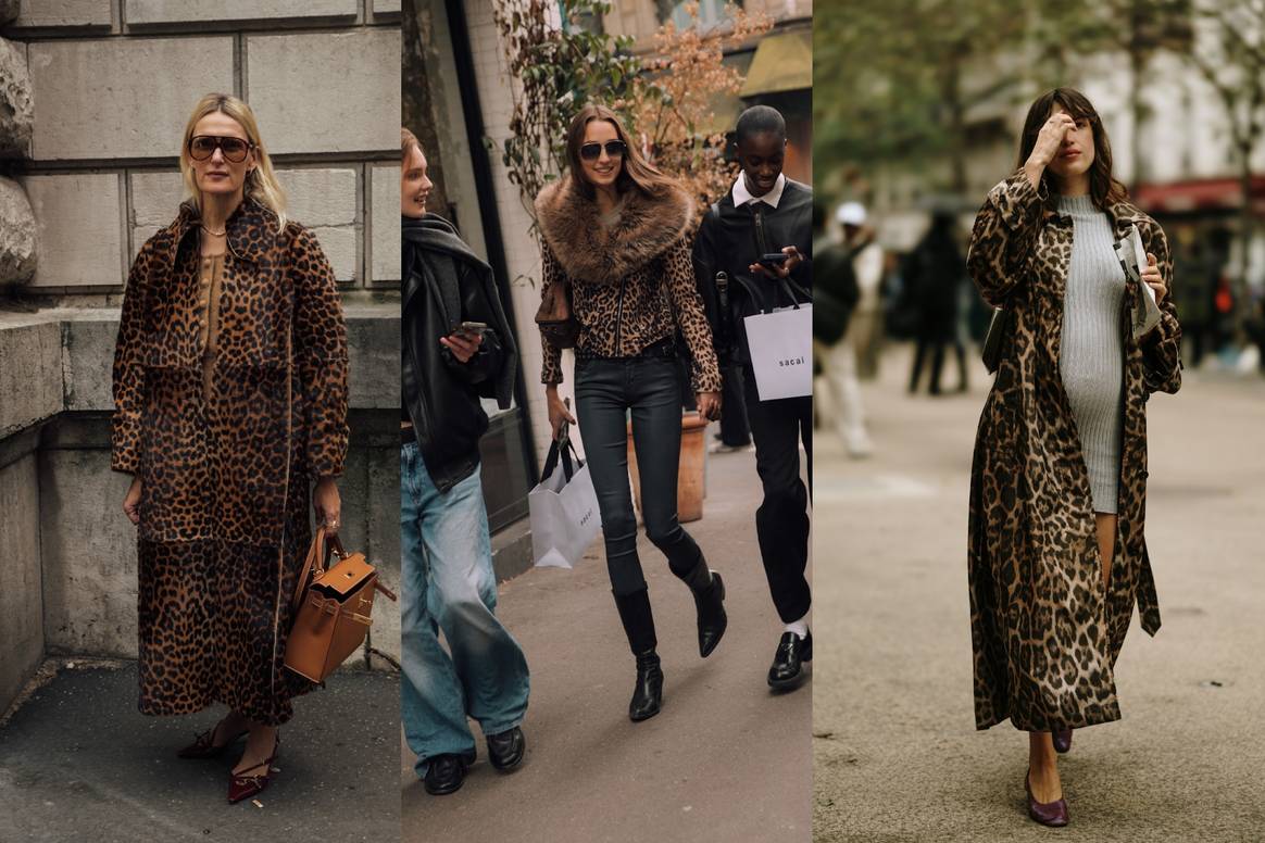 Leopardenprints in Parijs