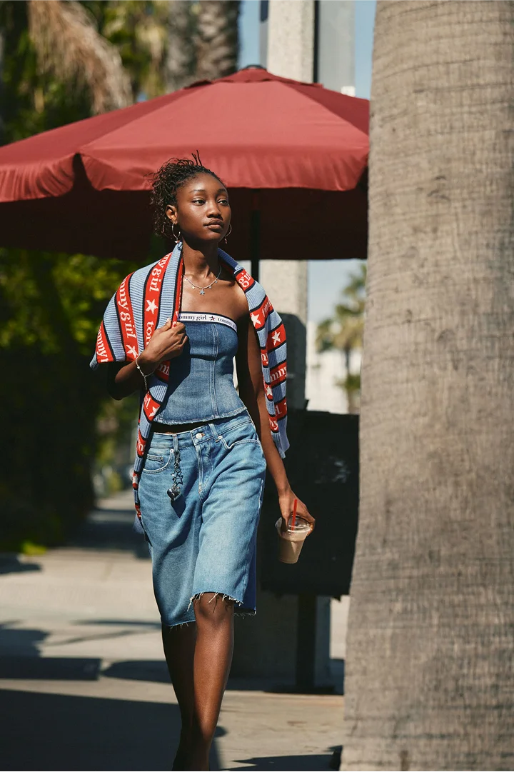 Tommy Hilfiger Tommy Jeans – Tommy Girl spring 2025 capsule co-created with Aleali May