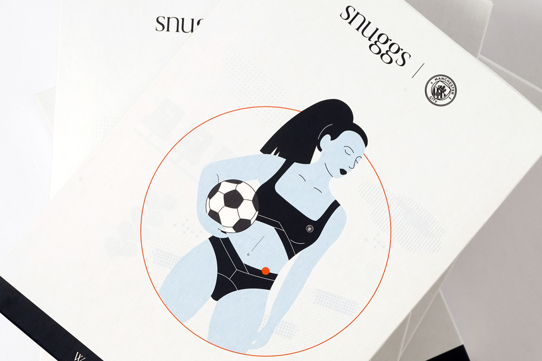 Snuggs x Manchester City Women’s football club collaboration