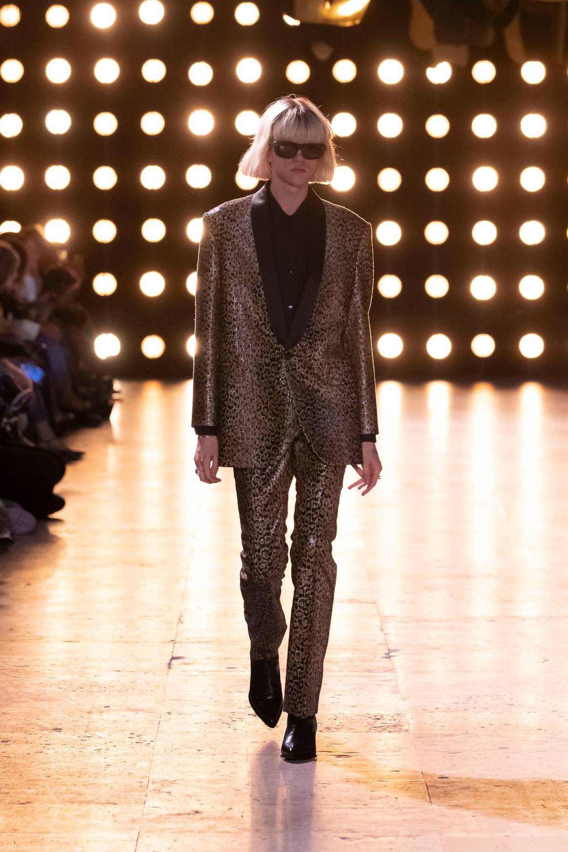 Celine Homme PE23, Palais de Tokyo, le 26 juin. Crédit: Courtesy of Celine.