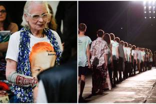 Vivienne Westwood voegt mannen- en vrouwenlijn samen