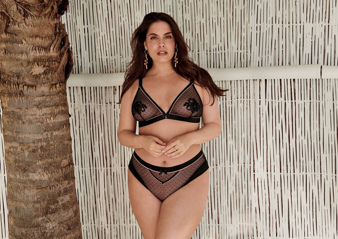 Впервые в истории Hunkemöller амбассадором и дизайнером бренда стала модель plus size