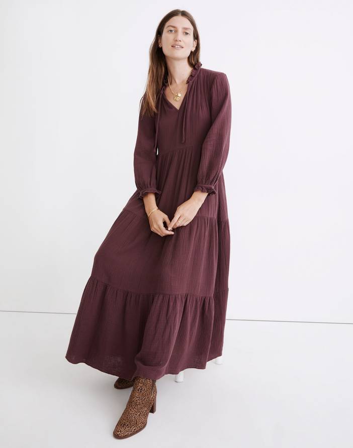 brown dress madewell Madewell T-SHIRT Dress – Thrift On the Ave main image 1