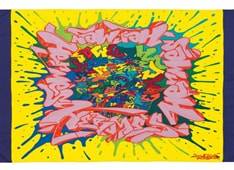 El graffiti en carré de Hermès