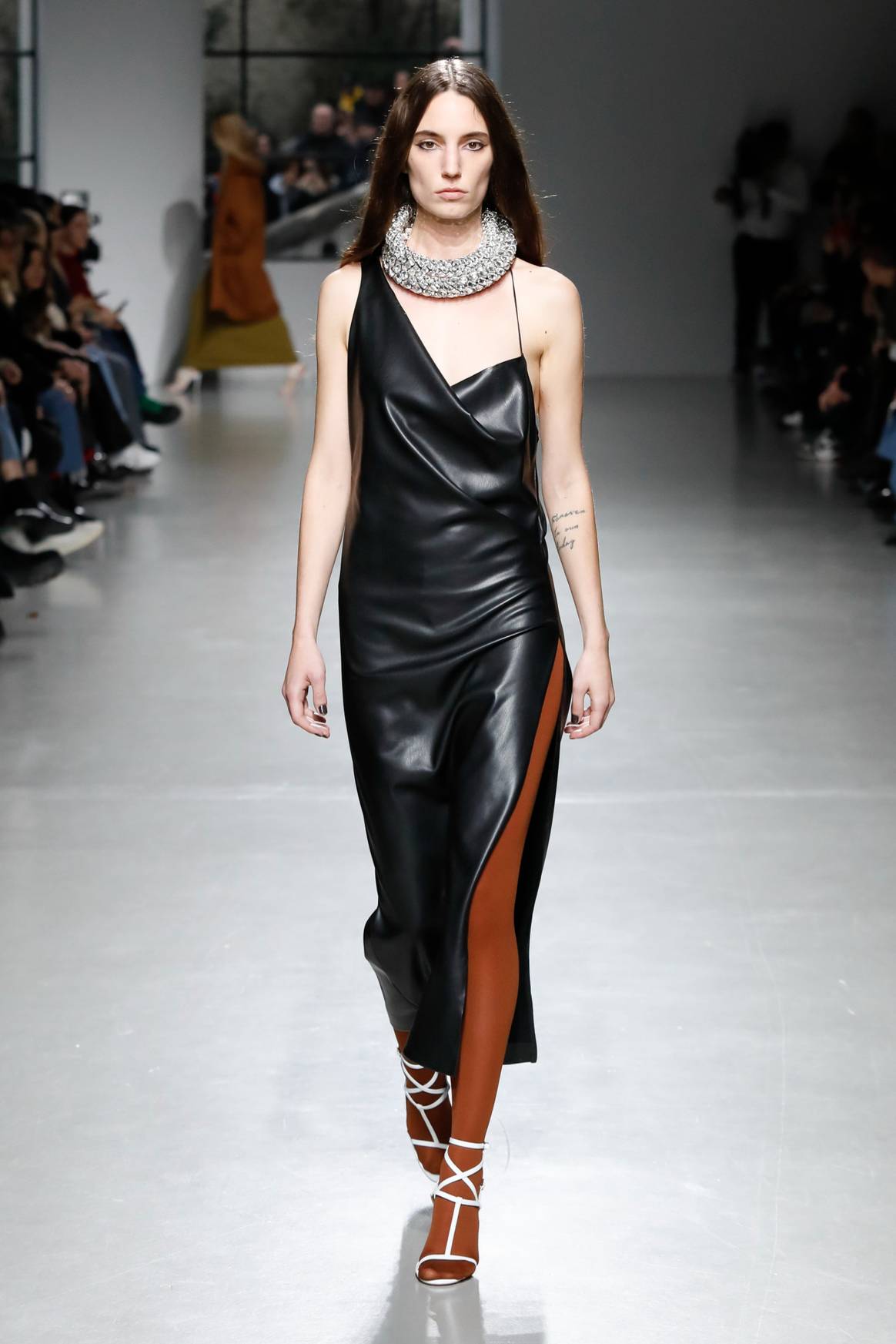 Atlein FW23 leather dress