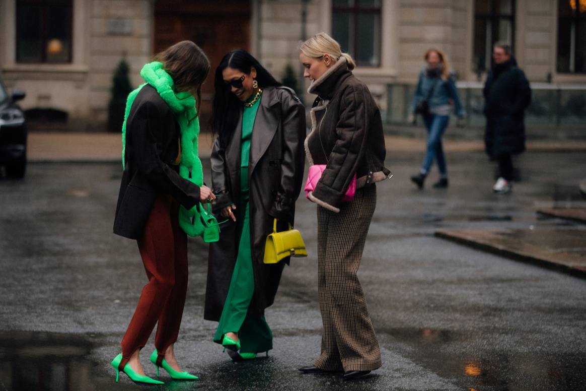 Bunte Accessoires auf der Copenhagen Fashion Week. Bild:
Moeez Ali