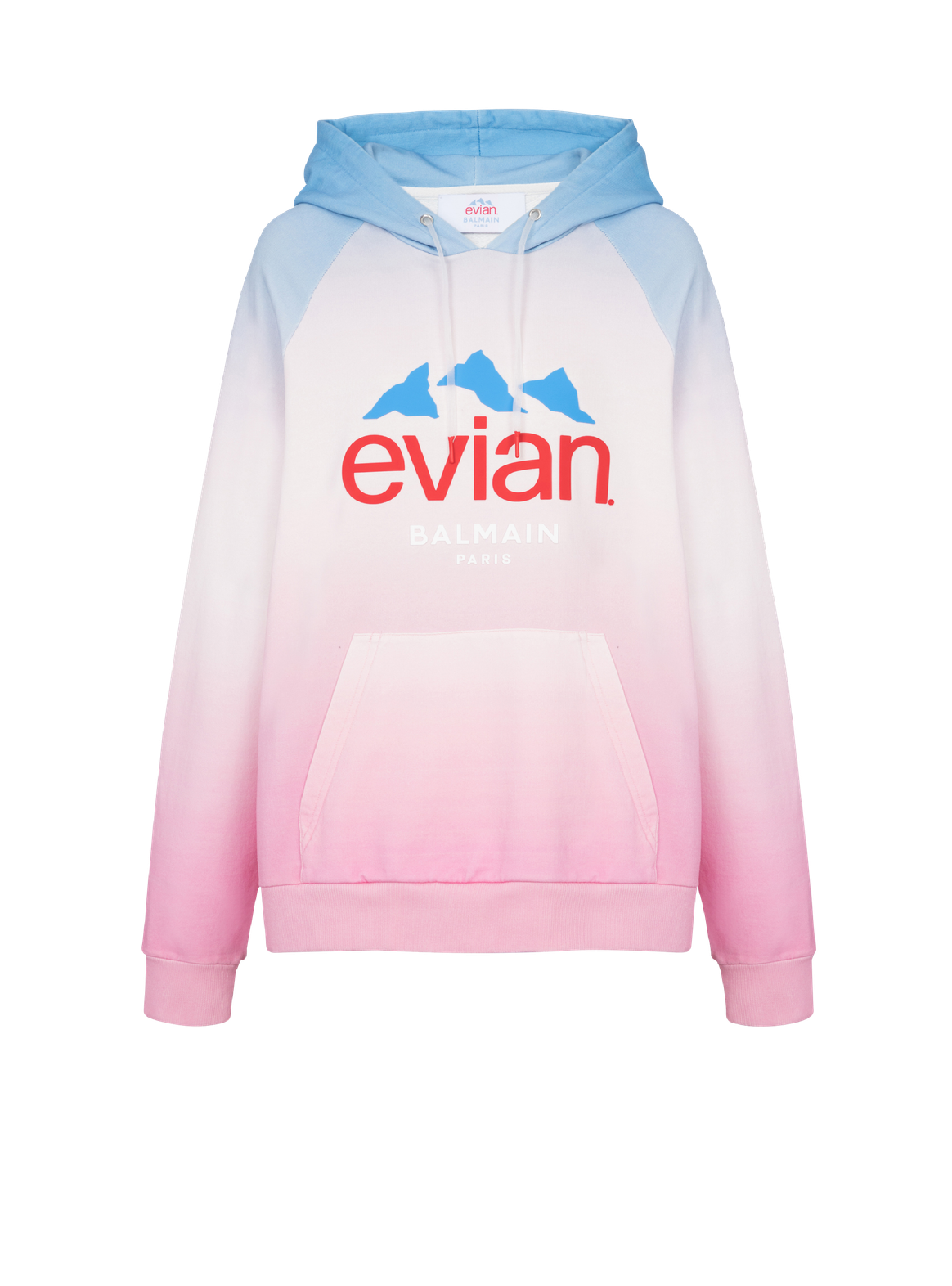 Image: Evian; Balmain x Evian collection of ready-to-wear and accessories