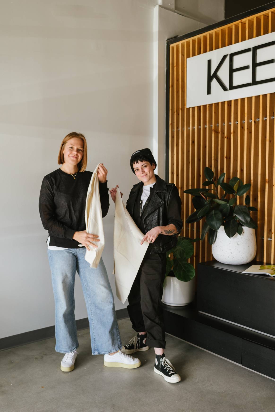 Keel Labs founders Tessa Callaghan and Aleks Gosiewski